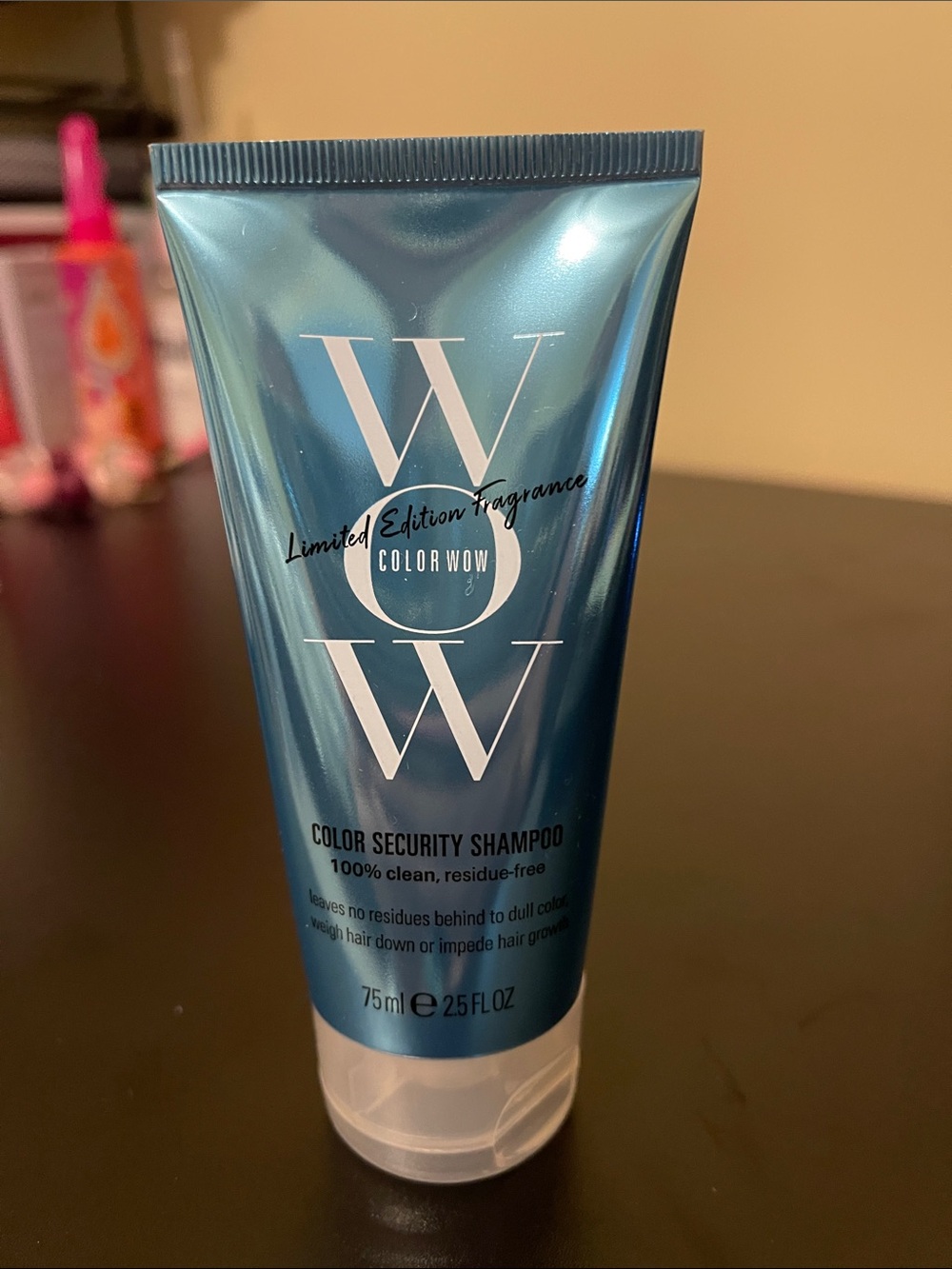 COLOR WOW Color Security Shampoo - Blue Metallic Tube